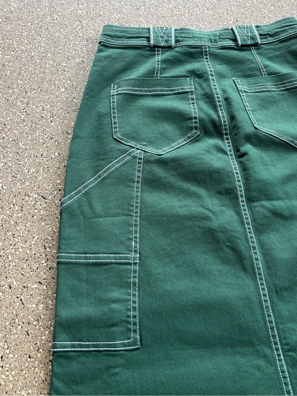 Pilcro Forest Green Cargo Skirt - Picture 5 of 5